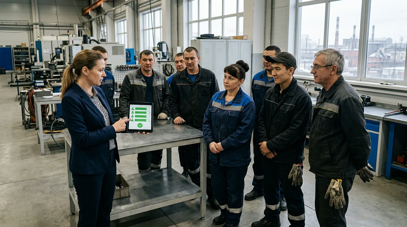 Работодатель и кадровый специалист проверяют условия оплаты иностранных работников