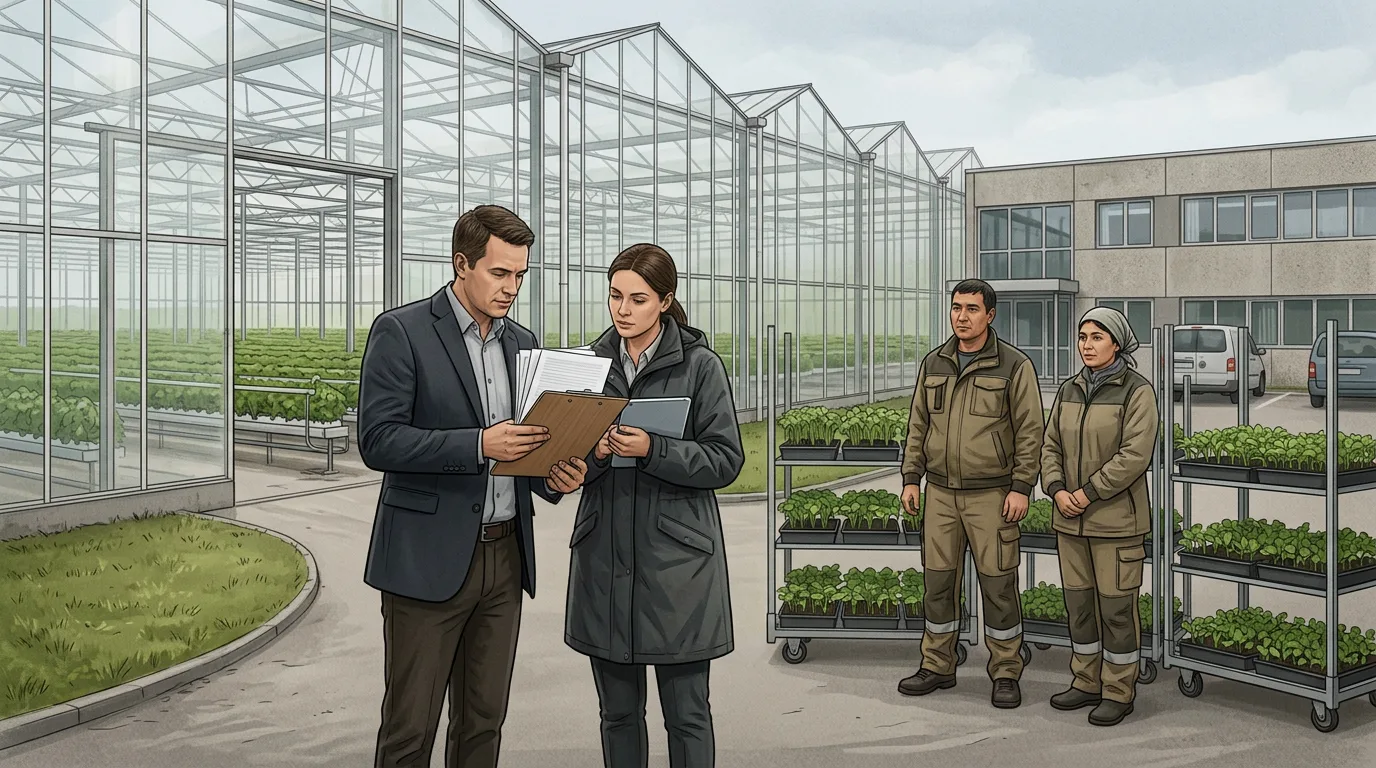 Сгенерированная иллюстрация к материалу «МВД сообщило о нарушениях при найме и оформлении иностранцев в пяти регионах»